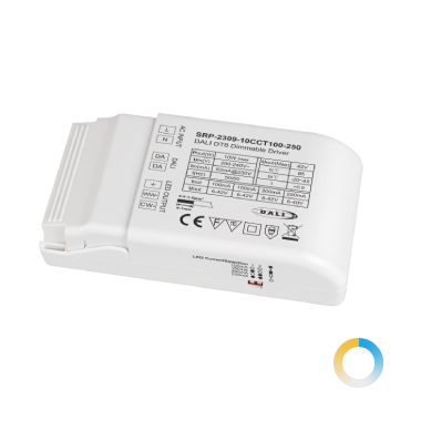 10W恒流 DALI-2 DT8調(diào)光調(diào)色電源 